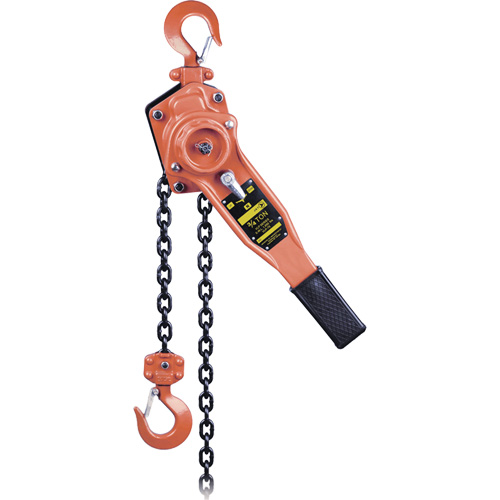 KLP-75-10 KLP Series Heavy-Duty Lever Chain Hoist, 10' Lift, 1500 lbs. (0.75 tons) Capacity Les Fournitures Industrielles Méga