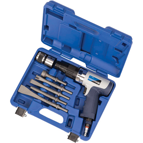 AH200SHD 6-Piece Super Heavy-Duty Air Hammer Kit, 3.7 CFM, 1/4" NPT, 2000 BPM Les Fournitures Industrielles Méga