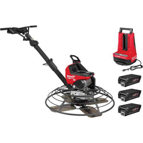 Kit de truelle &agrave; bordures &agrave; conducteur marchant 36" MX FUEL Les Fournitures Industrielles Méga