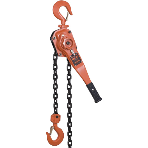 KLP-300-10 KLP Series Lever Chain Hoists, 10' Lift, 6000 lbs. (3 tons) Capacity, Steel Chain Les Fournitures Industrielles Méga