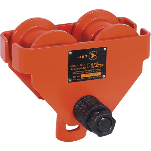 VPT-05 Manual Trolley - VBT Series, 1100 lbs. (0.5 tons) Les Fournitures Industrielles Méga