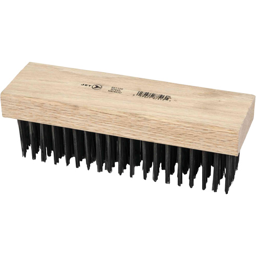 6SB Brosse &agrave; r&eacute;curer manuelle, Acier au carbone, 6 x 19 rangs de fils, Longueur 7-1/4" Les Fournitures Industrielles Méga