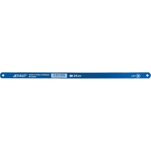 Hacksaws Replacement Blades, Bi-Metal/High Speed Steel, 12" L, 24 TPI Les Fournitures Industrielles Méga