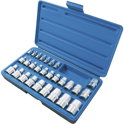 SS328TS Jeu de douilles externes, Torx, Prise 1/2"/1/4"/3/8", 28 mr Les Fournitures Industrielles Méga