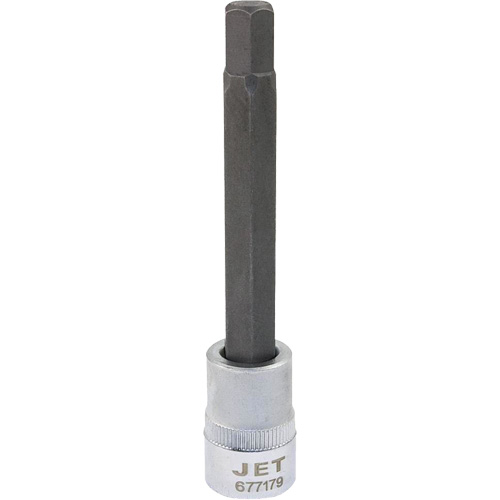 Extra-Long Bit Sockets, Hex, 9 mm x 4" L, 3/8" Drive Les Fournitures Industrielles Méga
