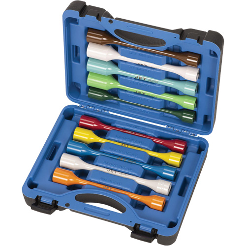 JTLS-1210S Jeux de douilles limiteurs de couple, Prise 1/2", Couple de 65 lb-pi/80 lb-pi/100 lb-pi/120 lb-pi/140 lb-pi/45 lb-pi/135 lb-pi, Multiple Les Fournitures Industrielles Méga