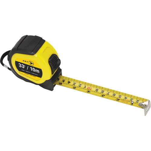 JTM-33SM Tape Measures, 1" x 33', Metric & Imperial Graduations Les Fournitures Industrielles Méga