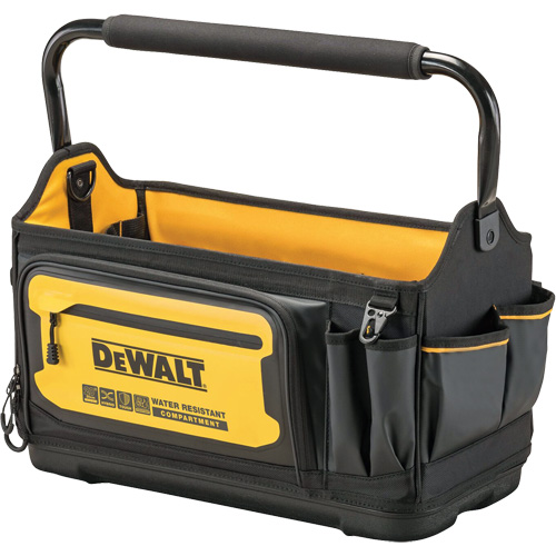 20” PRO Tool Tote, 36 Pockets, Black/Yellow Les Fournitures Industrielles Méga