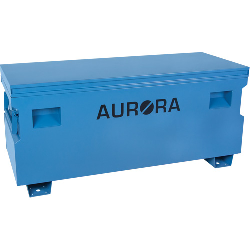 Jobsite Tool Box, 60" x 24" x 27-1/2", Steel, Blue Les Fournitures Industrielles Méga