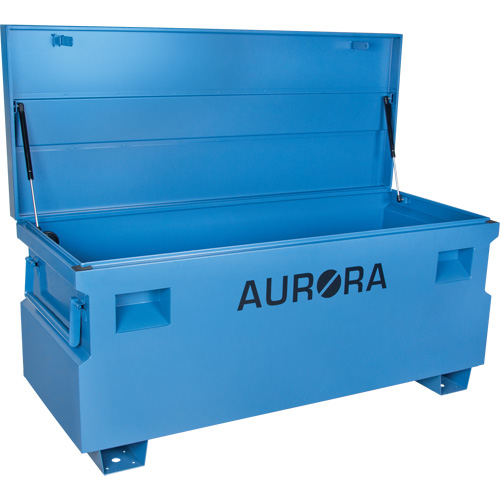 Jobsite Tool Box, 60" x 24" x 27-1/2", Steel, Blue Les Fournitures Industrielles Méga