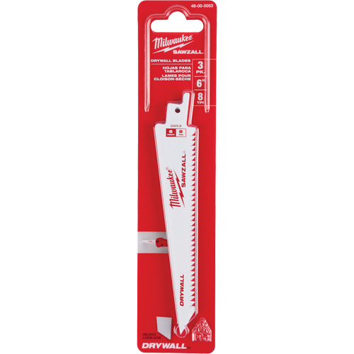 8 TPI Drywall Sawzall Blades Les Fournitures Industrielles Méga