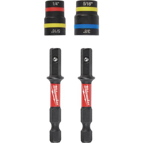 Shockwave Impact Duty Quik-Clear 2-in-1 Nut Driver Set, 5/16"/1/4"/3/8" Drive, 2-1/2" L, Magnetic Les Fournitures Industrielles Méga