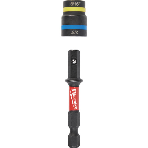 Shockwave Impact Duty Quik-Clear 2-in-1 Nut Drivers, 5/16"/3/8" Drive, 2-1/2" L, Magnetic Les Fournitures Industrielles Méga