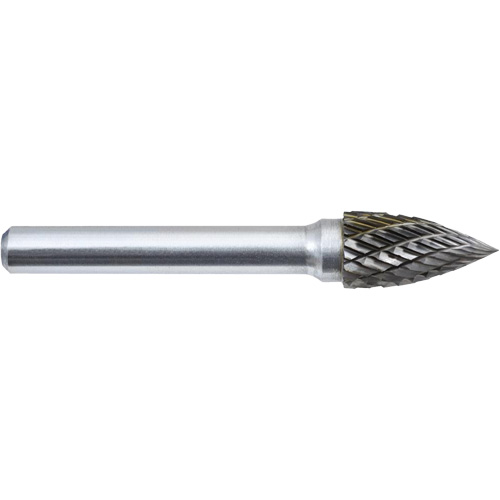 G3-DC Fraise arboriforme JET-KUT (embout pointu), 3/8" dia. Les Fournitures Industrielles Méga