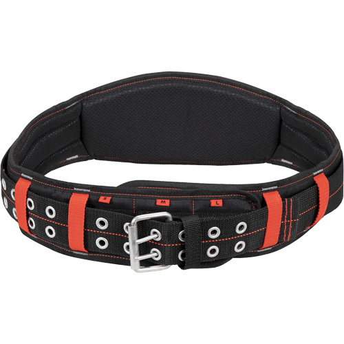 Ceinture coussin&eacute;e de 5", Noir/Rouge Les Fournitures Industrielles Méga