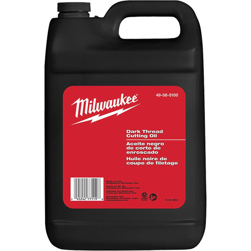 Dark Thread Cutting Oil, Jug Les Fournitures Industrielles Méga
