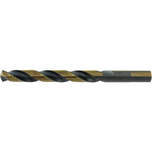 Foret court de premi&egrave;re qualit&eacute; Jet-Kut Black & Gold, Acier rapide, 1/16", 135° Angle Les Fournitures Industrielles Méga