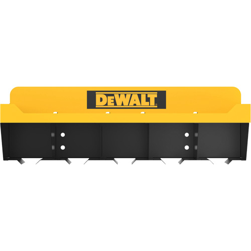 Power Tool Storage Shelf Combo, Steel, Black/Yellow Les Fournitures Industrielles Méga