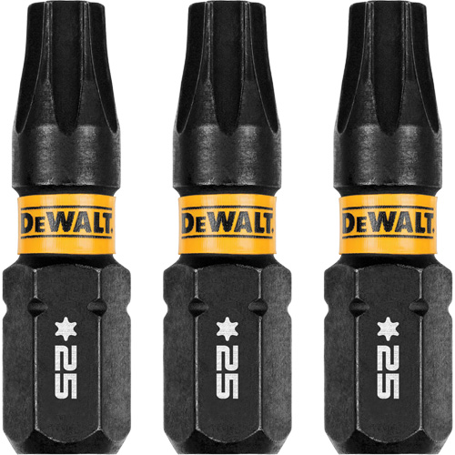 Forets pour tournevis &agrave; chocs FLEXTORQ 3 mcx, Torx, T-25, Prise 1/4" Les Fournitures Industrielles Méga