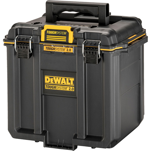 ToughSystem&reg; 2.0 Deep Compact Toolbox, 10" x 15-7/20" x 13-4/5", Black/Yellow Les Fournitures Industrielles Méga