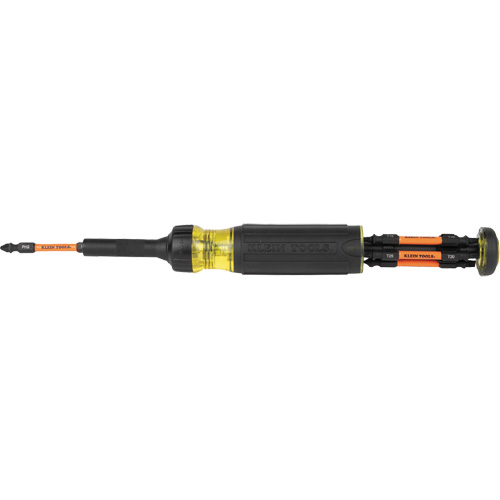 13-in-1 Ratcheting Impact-Rated Screwdriver Les Fournitures Industrielles Méga