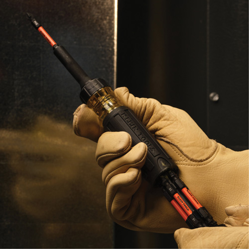 13-in-1 Ratcheting Impact-Rated Screwdriver Les Fournitures Industrielles Méga