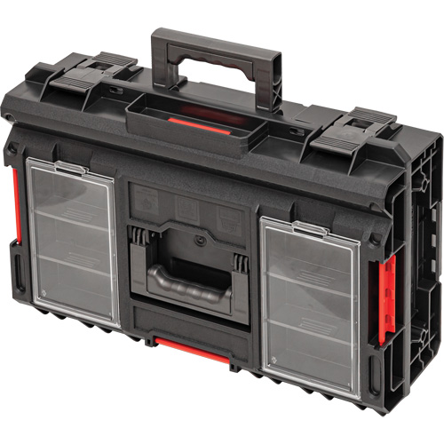 Arx Small Toolbox, 23" x 15" x 7-1/2", Black Les Fournitures Industrielles Méga