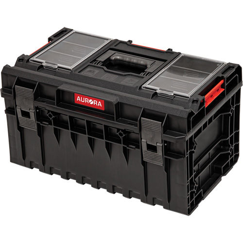 Arx&reg; Medium Toolbox, 23" x 15-1/5" x 12-3/5", Black Les Fournitures Industrielles Méga