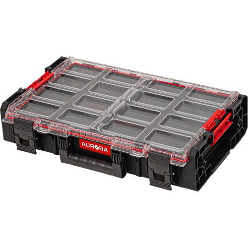 Organisateur tr&egrave;s grand avec cloisons en mousse &agrave; plusieurs couches Arx, 23" x 15-1/5" x 5", Noir Les Fournitures Industrielles Méga