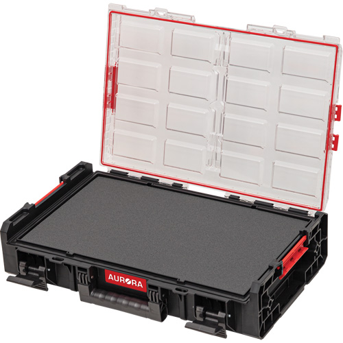 Organisateur tr&egrave;s grand avec cloisons en mousse &agrave; plusieurs couches Arx, 23" x 15-1/5" x 5", Noir Les Fournitures Industrielles Méga