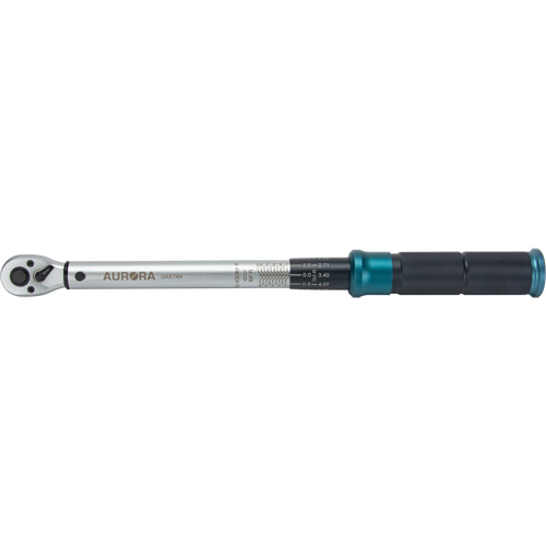 72-Tooth Torque Wrench, Click, 3/8" Square Drive, 10 - 100 ft-lbs. Les Fournitures Industrielles Méga