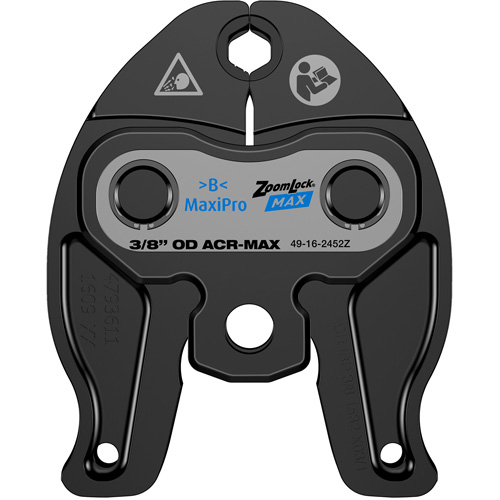 3/8" ZoomLock&reg; MAX Press Jaw for M12 FORCE LOGIC Press Tools Les Fournitures Industrielles Méga