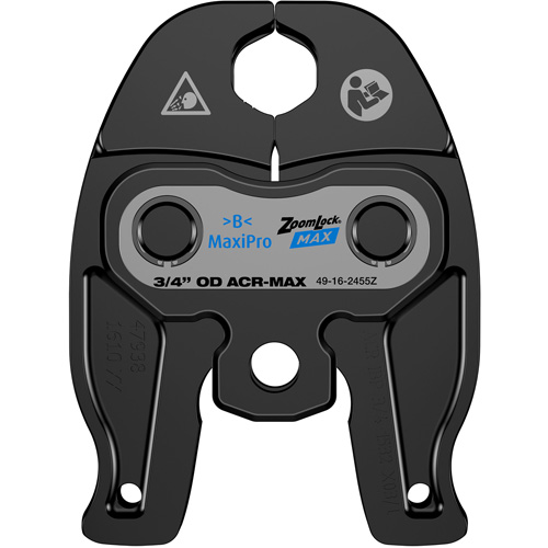 3/4" ZoomLock&reg; MAX Press Jaw for M12 FORCE LOGIC Press Tools Les Fournitures Industrielles Méga