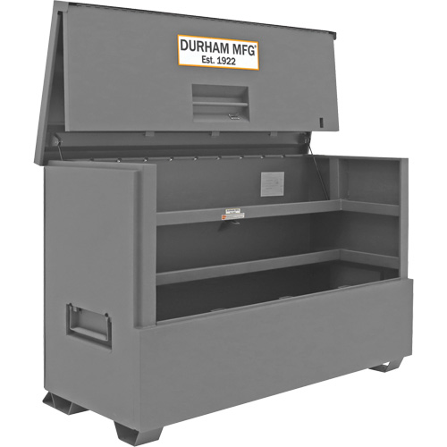 57.4 cu. ft. Jobsite Piano Box, 72-7/16" W x 33-7/8" D x 49-7/16" H, Grey Les Fournitures Industrielles Méga