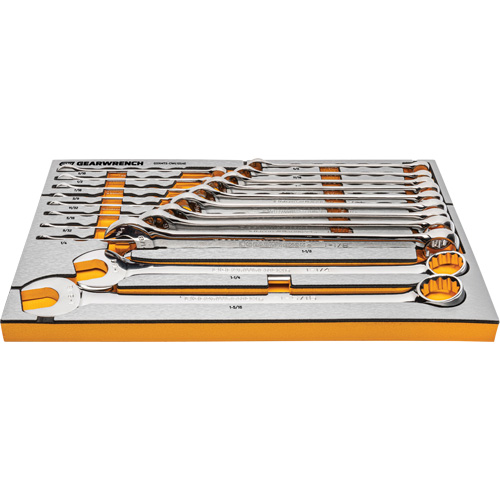 Jeu d'outils pour maître m&eacute;canicien MEGAMOD dans des plateaux en mousse modulaire de premi&egrave;re qualit&eacute; avec rangement d'outils, 1268 morcea Les Fournitures Industrielles Méga