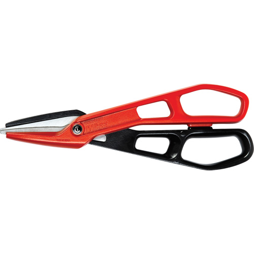 Cisaille en aluminium l&eacute;g&egrave;re pour ferblantier, Longueur de coupe de 3", Coupe Droit Les Fournitures Industrielles Méga