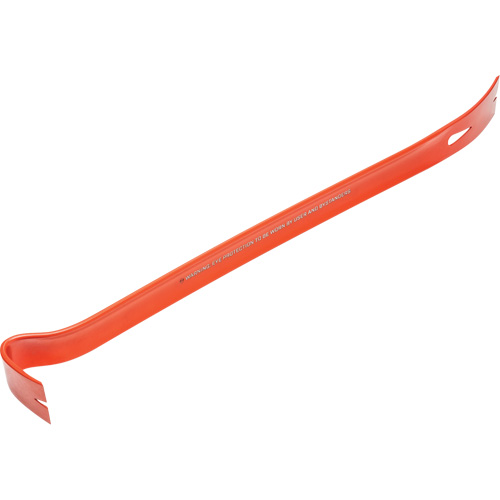 Barre-levier demi-ronde, 1-3/4" la, 21" lo Les Fournitures Industrielles Méga