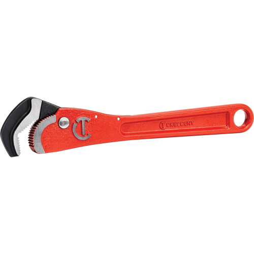 Cl&eacute; pour tuyau acier auto-ajustable, Cap des m&acirc;choires 1-1/2", Longueur 12", Fini Rev&ecirc;tement en poudre, Prise Non-ergonomique Les Fournitures Industrielles Méga
