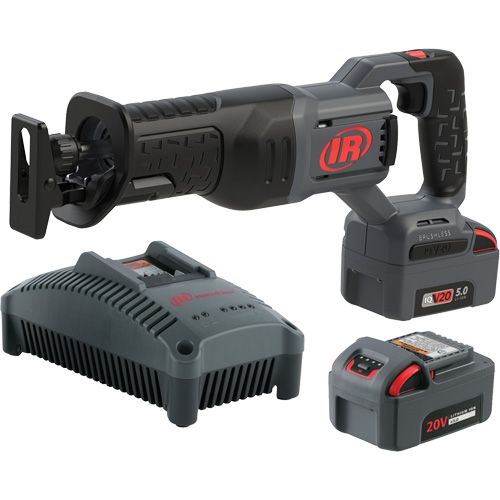Trousse de scie alternative sans fil, 20 V, Lithium-ion Bloc-pile, 3000 coups/min Les Fournitures Industrielles Méga