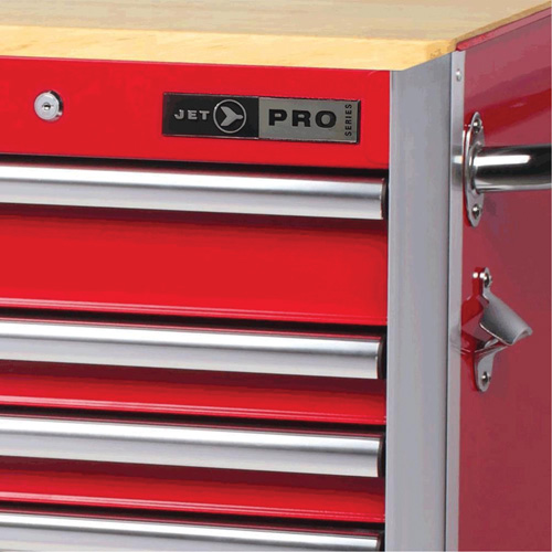 PRC7215 Pro Series Roller Cabinet, 15 Drawers, 72" W x 24" D x Red Les Fournitures Industrielles Méga
