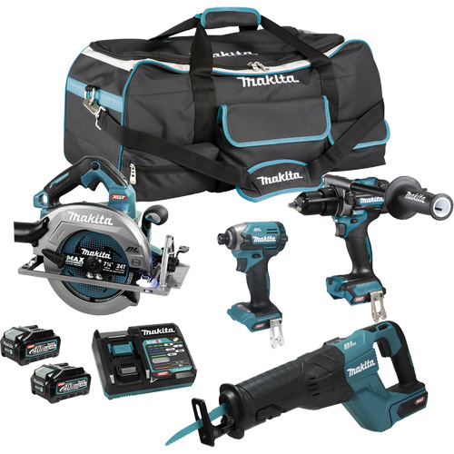 XGT Brushless 4-Tool Combo Kit, 40 V Les Fournitures Industrielles Méga