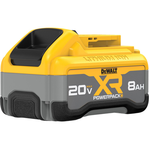 MAX* XR POWERPACK Battery, Lithium-Ion, 20 V, 8 Ah Les Fournitures Industrielles Méga