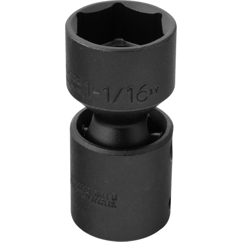 Douille universelle, Chocs, 1-1/16", Prise 1/2", 6 pans Les Fournitures Industrielles Méga