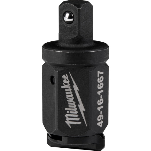 Adaptateur d'enclume pour cl&eacute; &agrave; rochet polygonale INSIDER, Prise 1/4", Douille 1/4", 0,55" lo, Sph&eacute;rique Les Fournitures Industrielles Méga