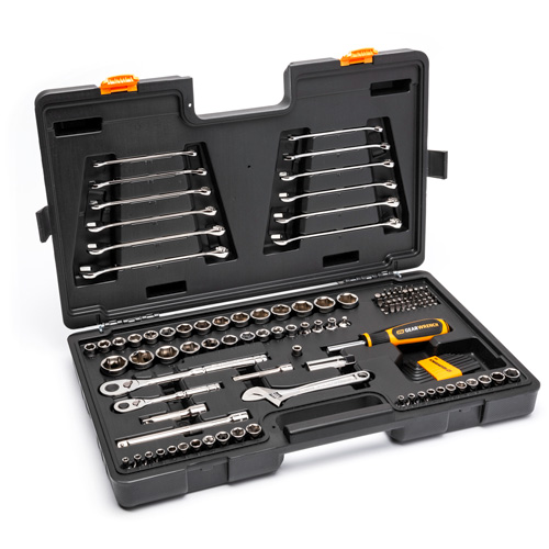 Jeu doutils de qualit&eacute; professionnelle &agrave; 72 dents, 6 pans et &agrave; prise 3/8" et 1/4" Les Fournitures Industrielles Méga