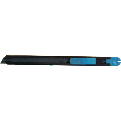 9mm Standard-Duty Knife, Stainless Steel, Plastic Handle Les Fournitures Industrielles Méga