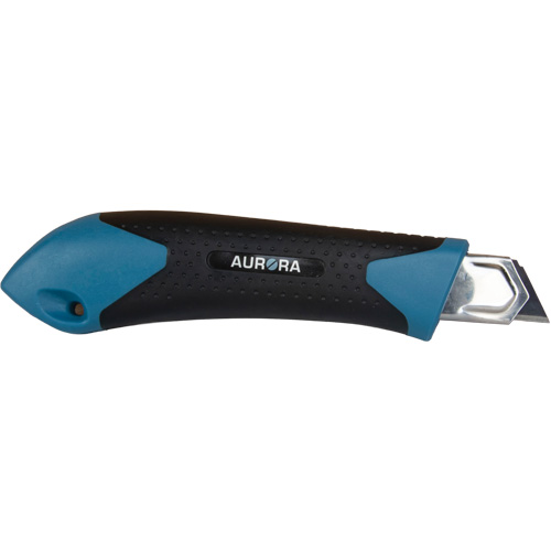 READYEDGE 18mm Professional Knife, Stainless Steel, Heavy-Duty, Rubber Handle Les Fournitures Industrielles Méga