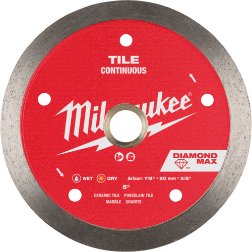 DIAMOND MAX Continuous Tile Diamond Blade Les Fournitures Industrielles Méga
