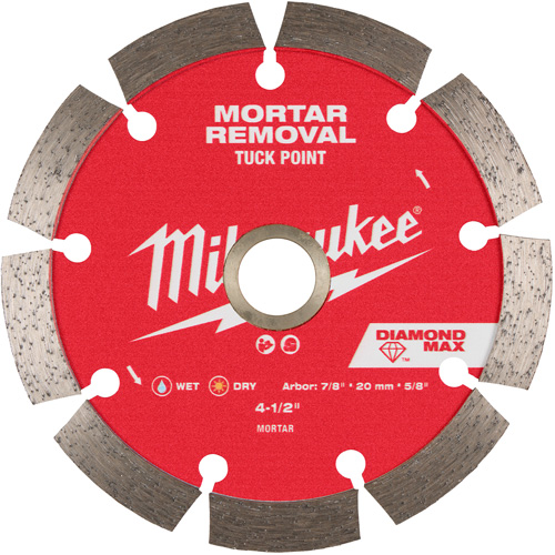 Lame diamant&eacute;e pour joints de maçonnerie DIAMOND MAX Les Fournitures Industrielles Méga