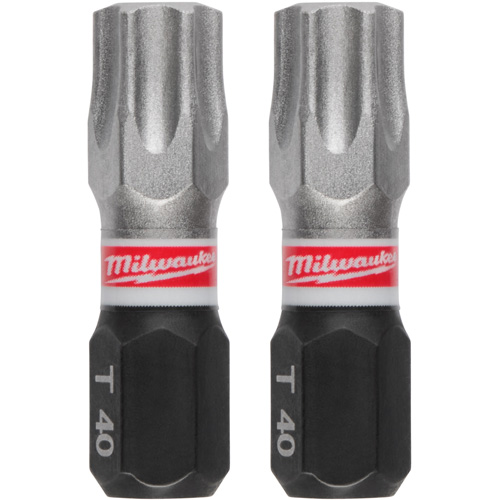 SHOCKWAVE Impact Duty Insert Bits, Torx, T-40 Les Fournitures Industrielles Méga